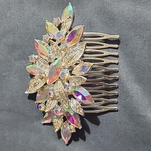 Rhinestone hair comb